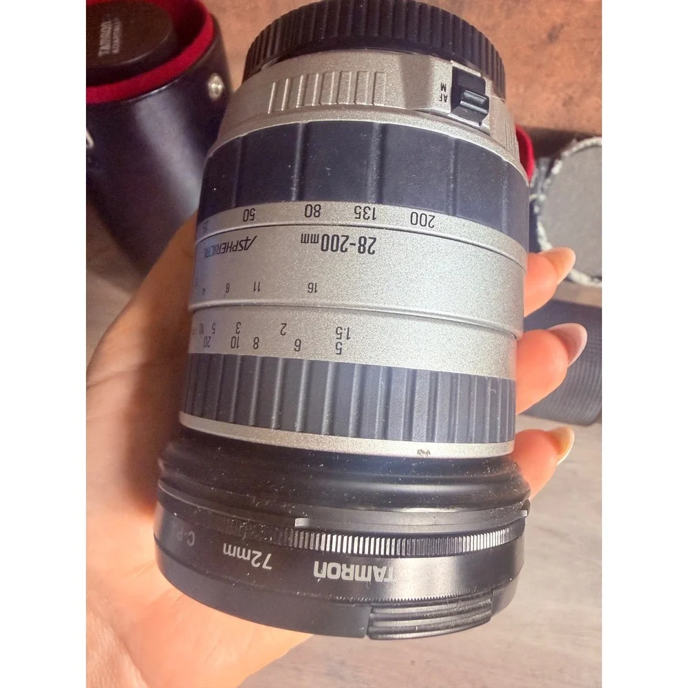 Vintage Camera Lens Lot – Tamron & Sakar Zoom Lenses + Adaptall-2 Adapters